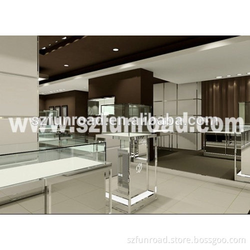 Elegant Design Jewelery Display Counter and Showcases